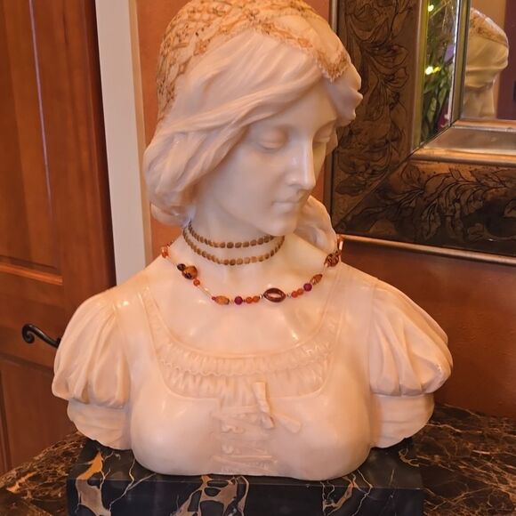 Beaded Necklace and Earrings, Perfect for Fall or Summer/ Resort Wear! NWOT! - Picture 8 of 8